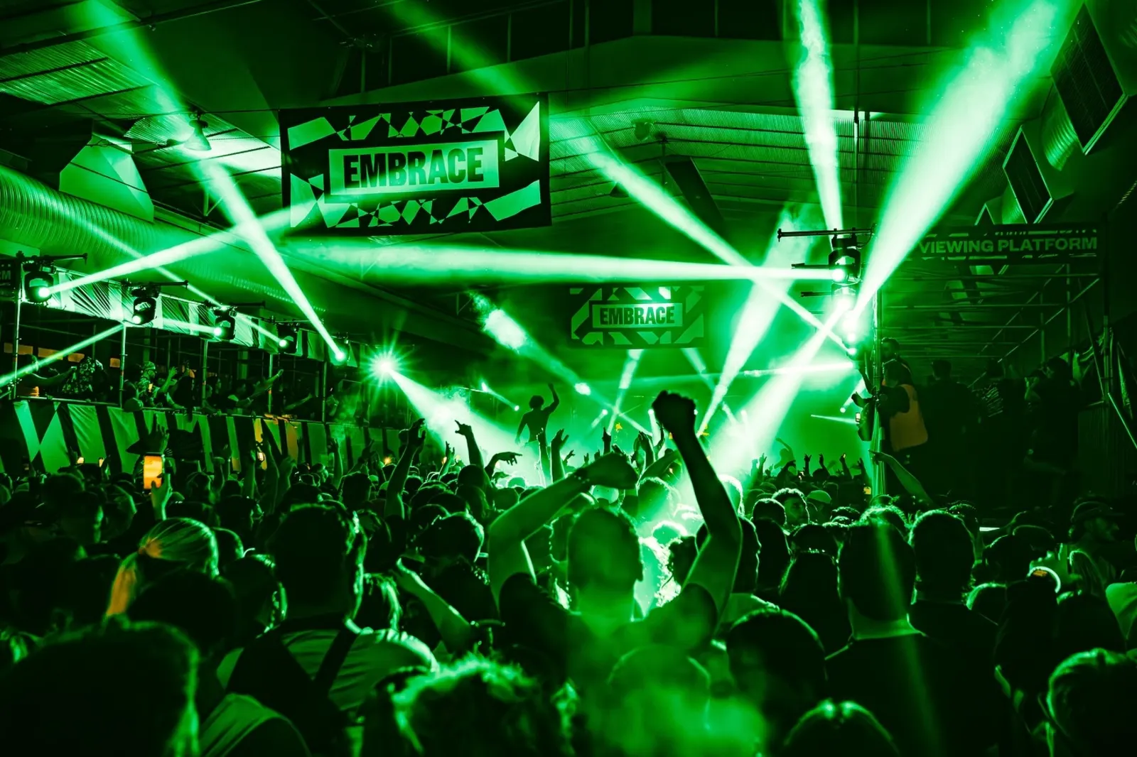 Crowd at Embrace Festival, Perth