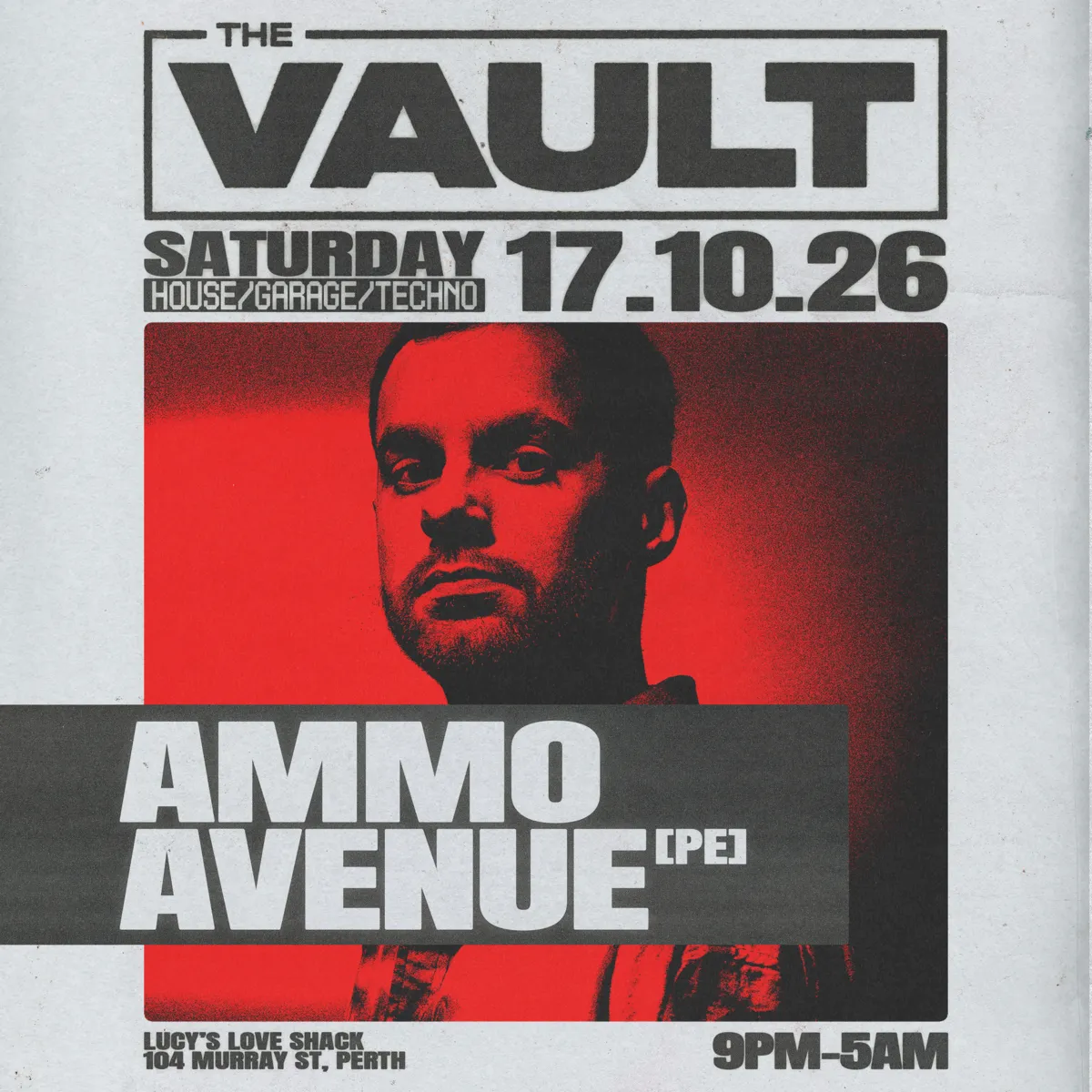 The Vault flyer: Ammo Avenue [PE]